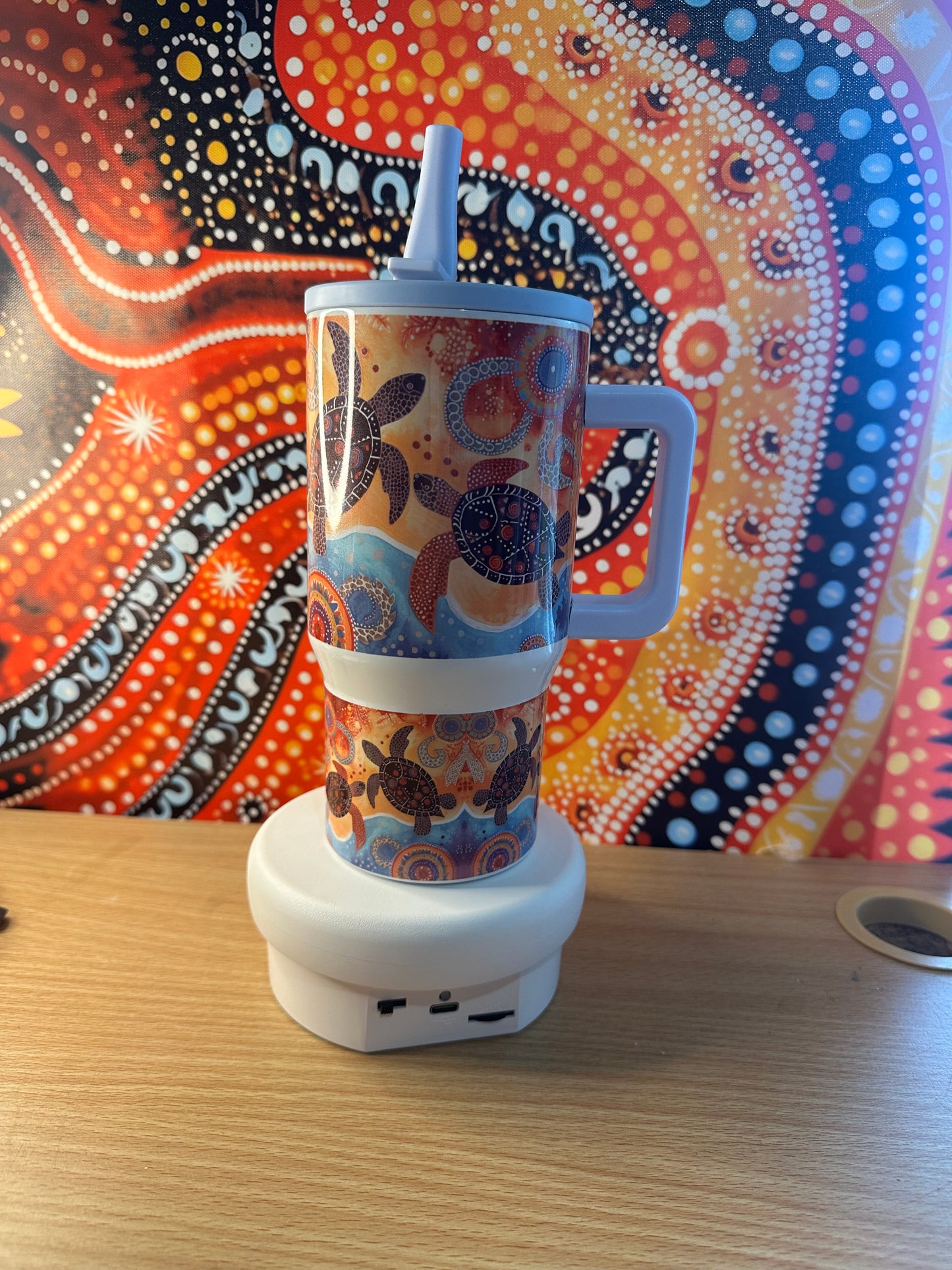 20oz with handle and straw